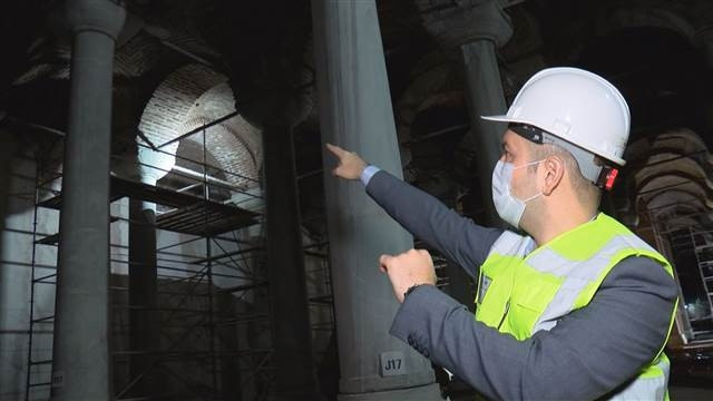 Yerebatan Sarnıcında korkutan tespit