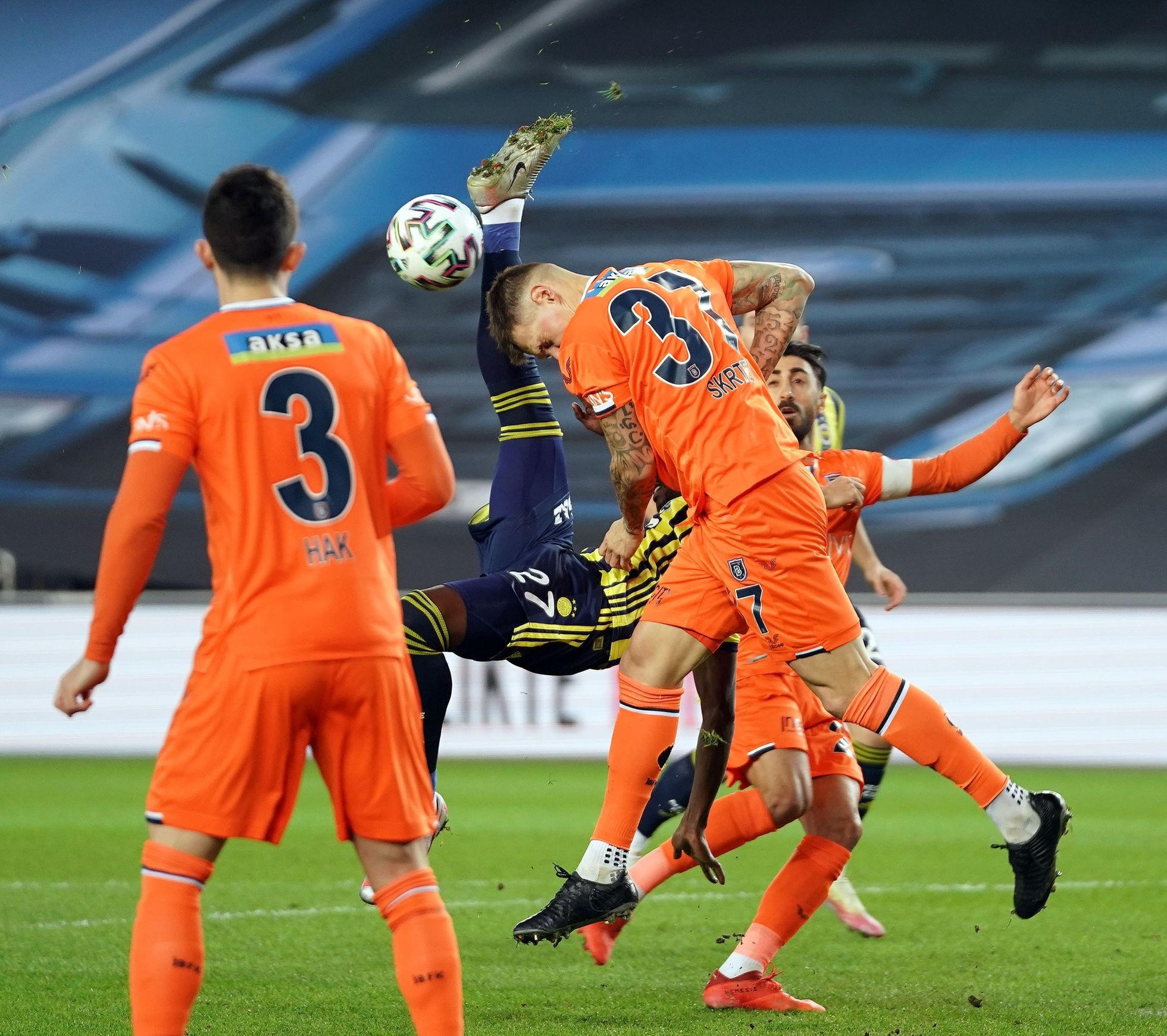 Fenerbahçe-Başakşehir maçından en özel fotoğraflar