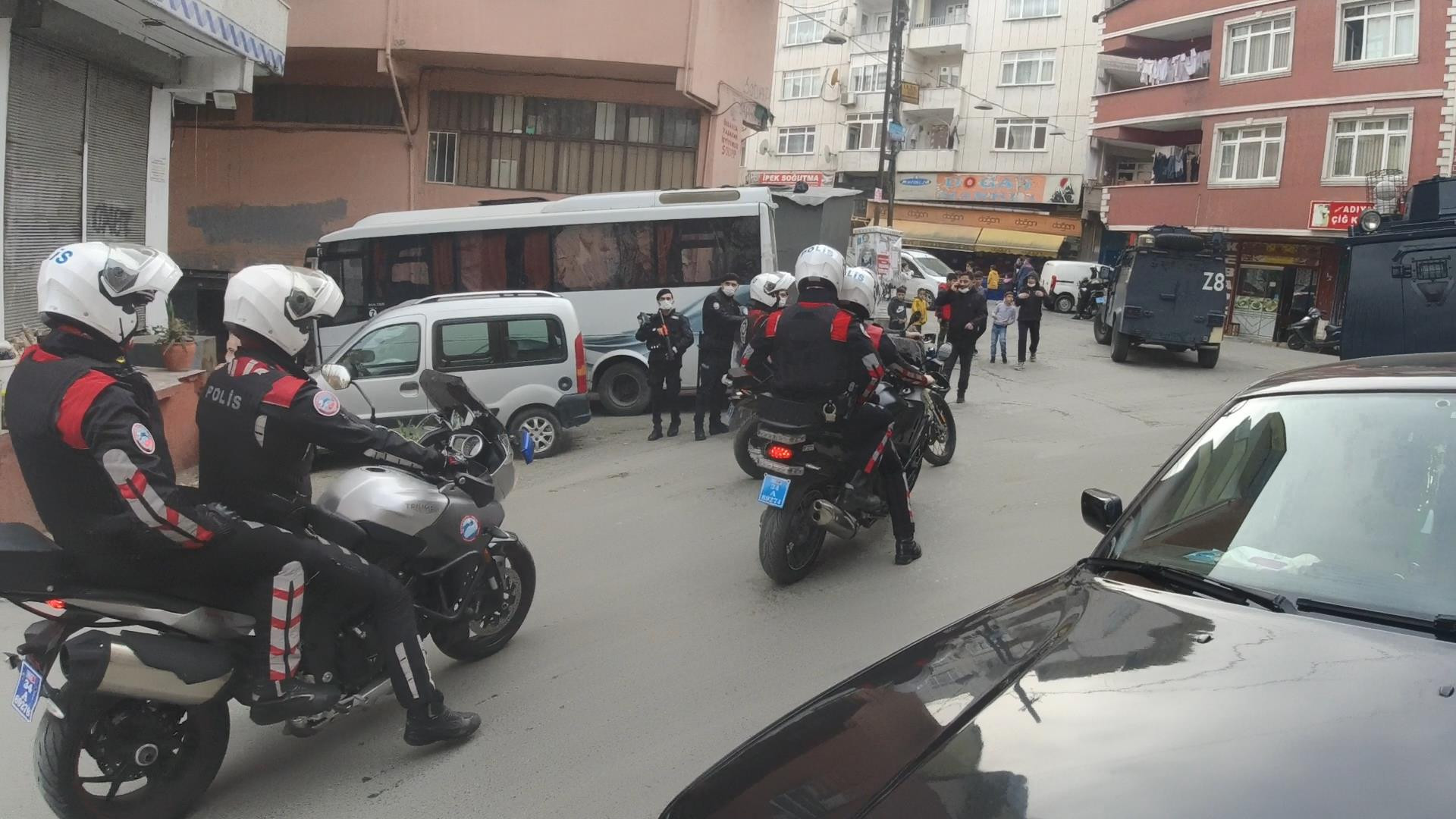 Okmeydanında polis denetimi