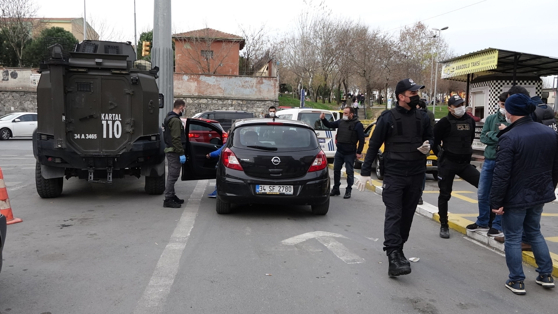 Okmeydanında polis denetimi