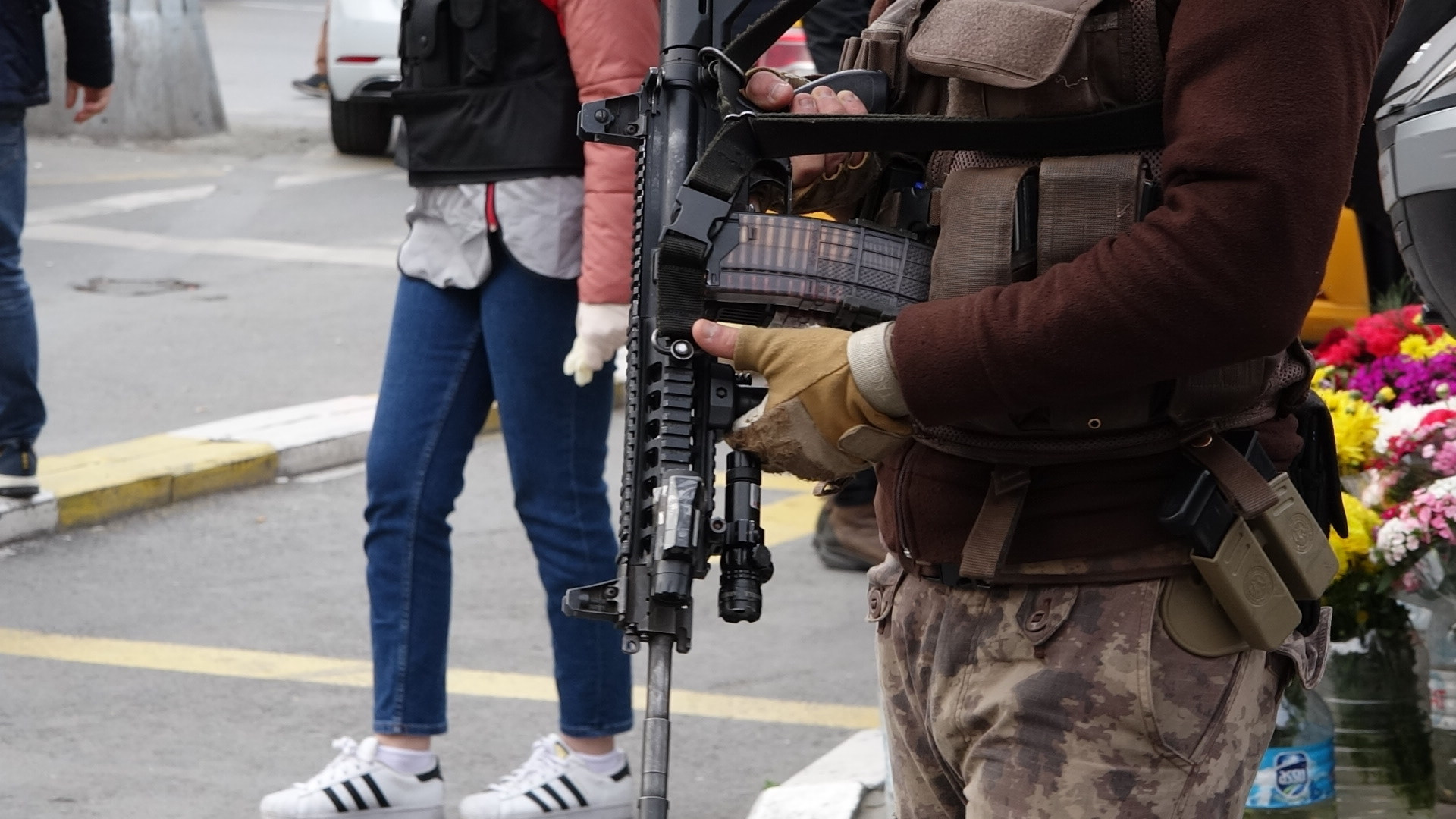 Okmeydanında polis denetimi