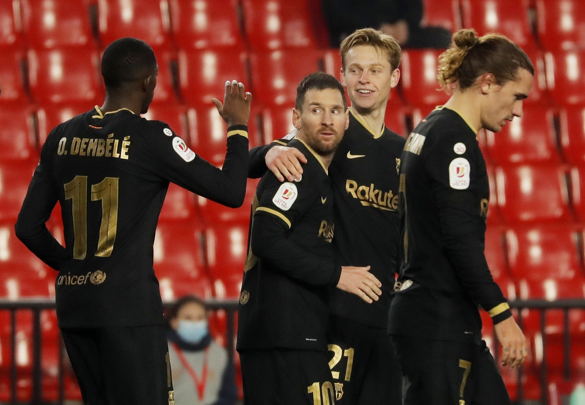 Barcelona - Granada maçından öne çıkan fotoğraflar