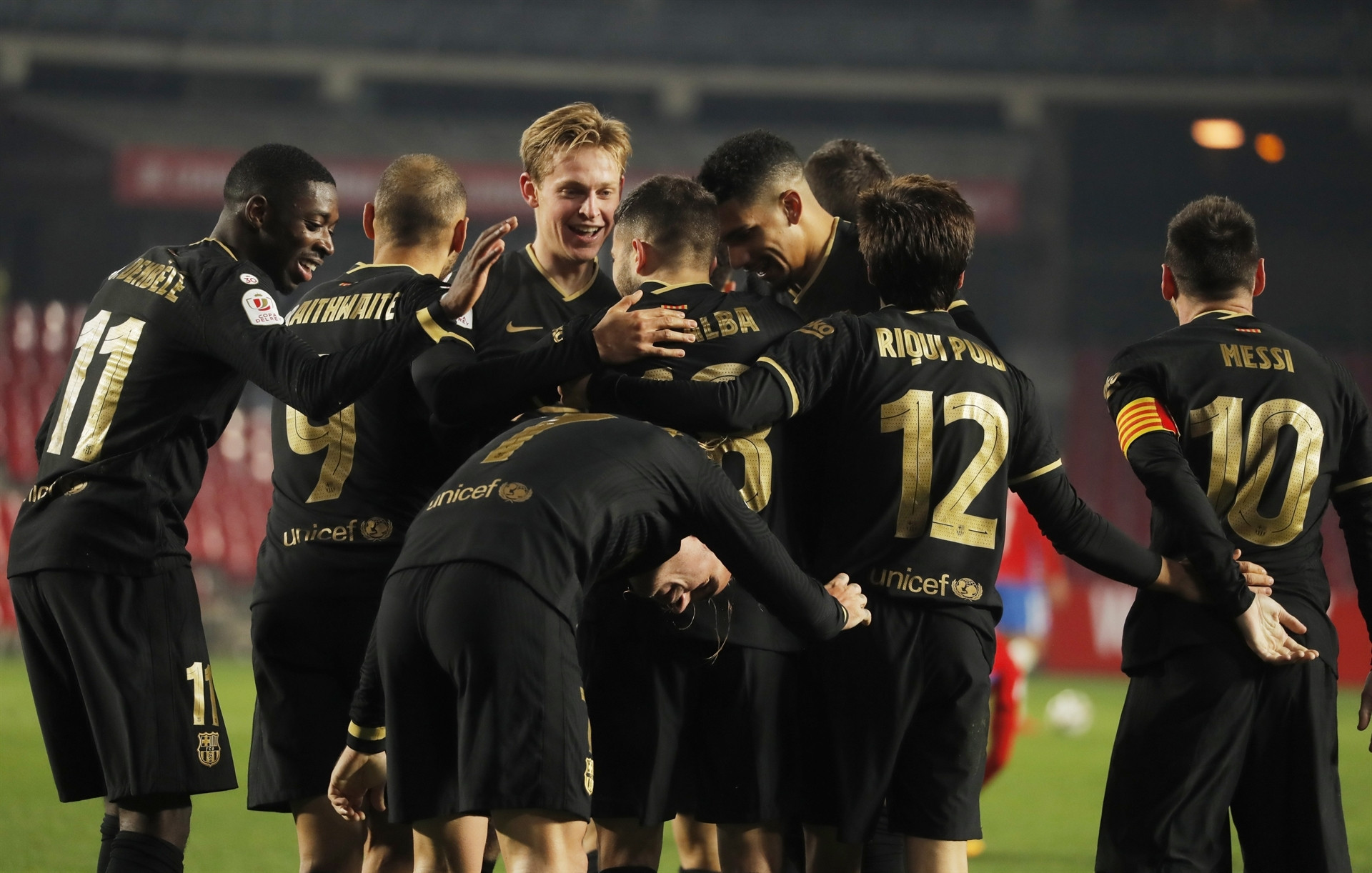 Barcelona - Granada maçından öne çıkan fotoğraflar