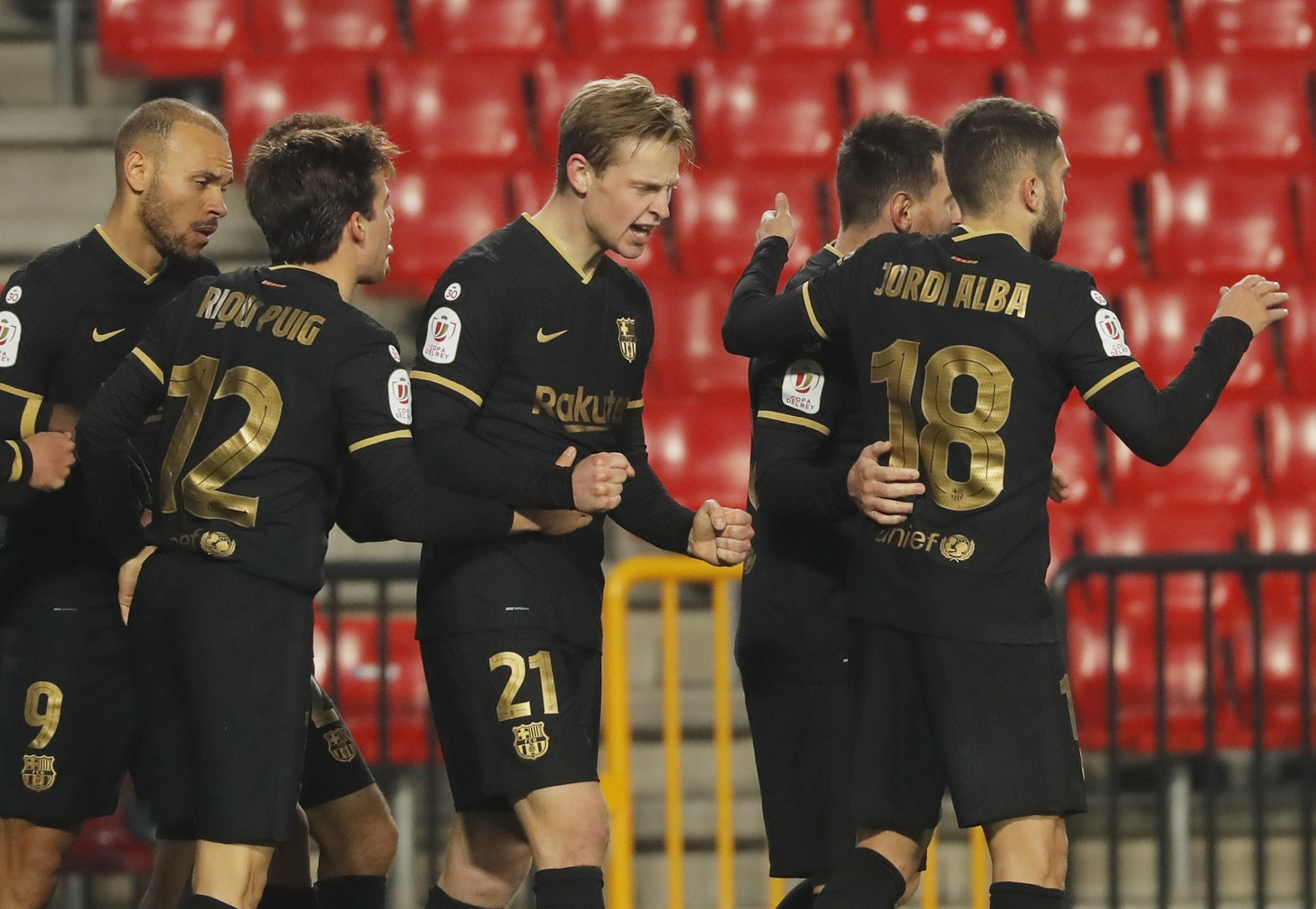 Barcelona - Granada maçından öne çıkan fotoğraflar