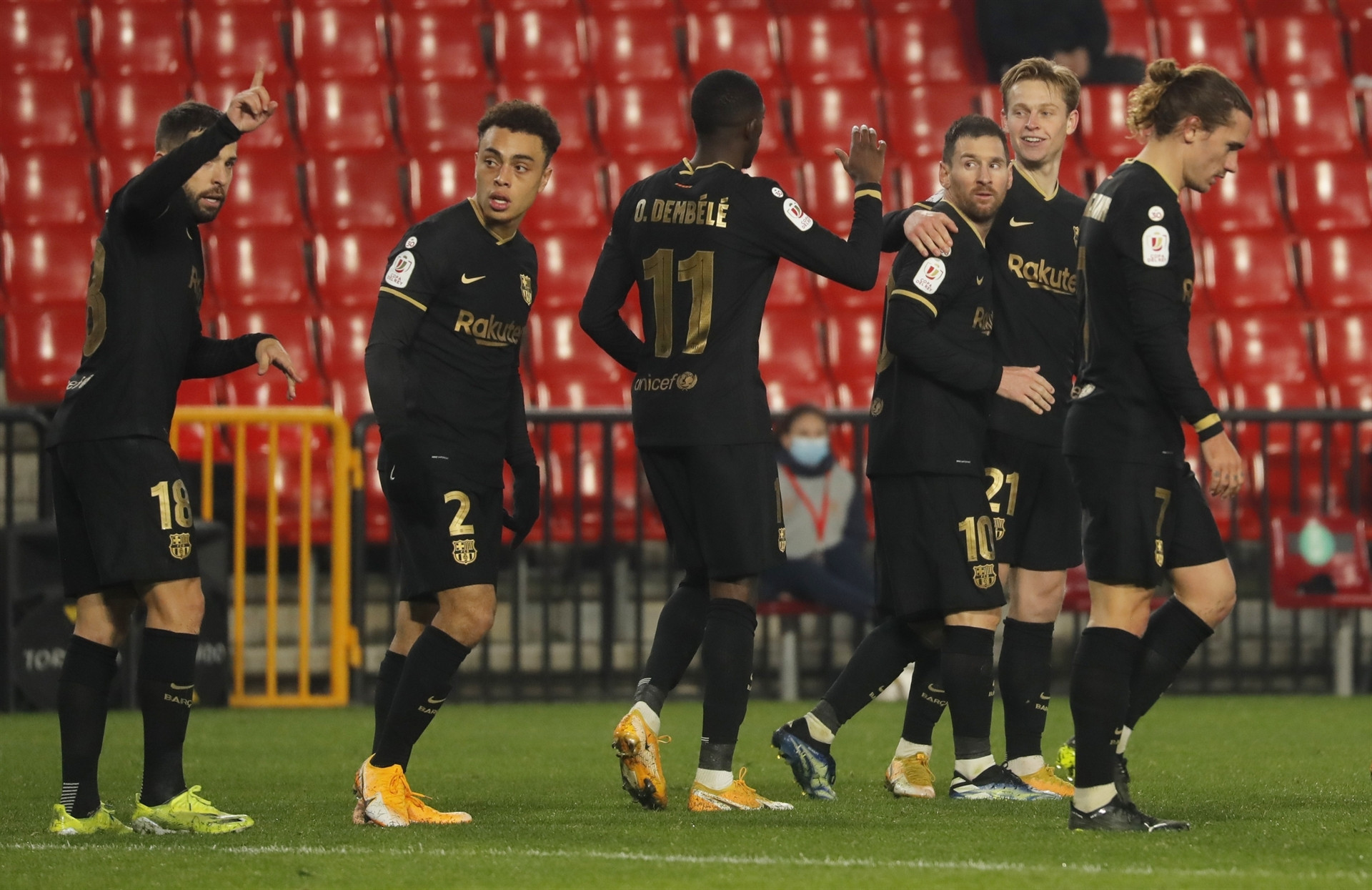 Barcelona - Granada maçından öne çıkan fotoğraflar