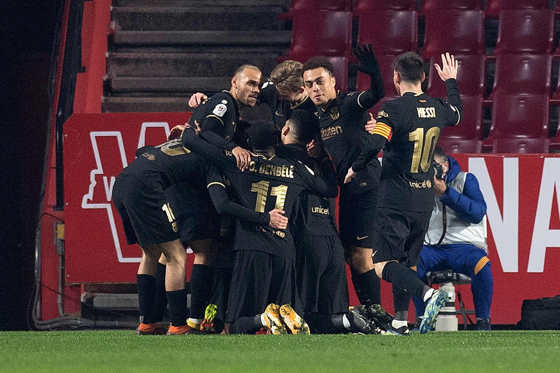 Barcelona - Granada maçından öne çıkan fotoğraflar
