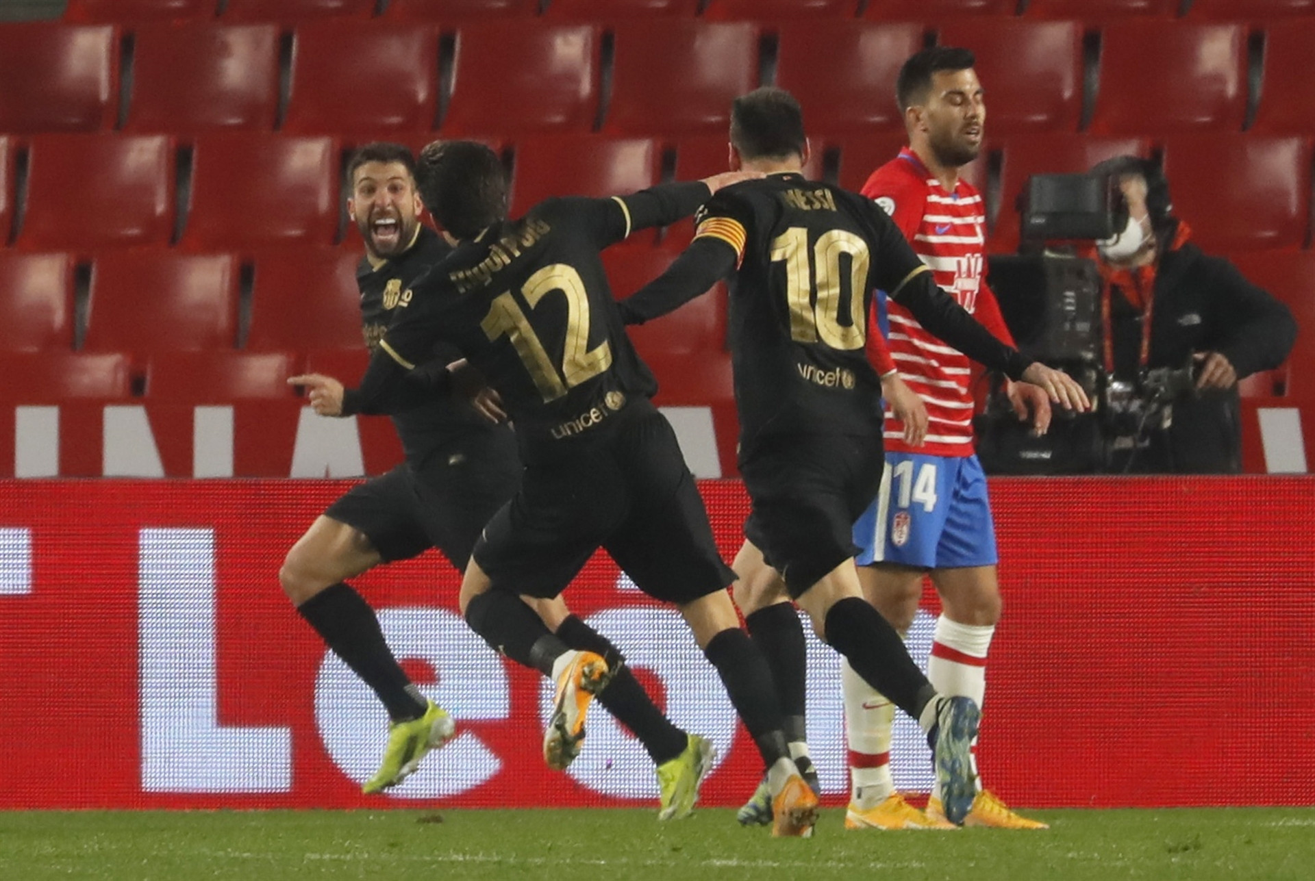 Barcelona - Granada maçından öne çıkan fotoğraflar