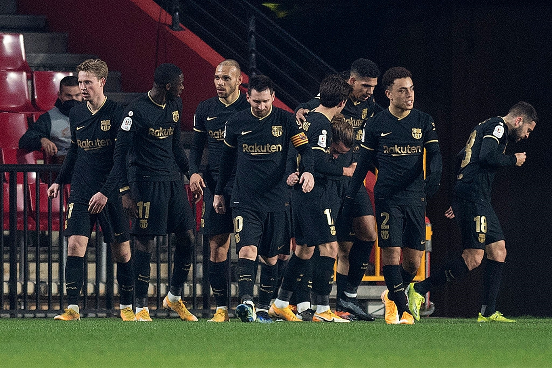 Barcelona - Granada maçından öne çıkan fotoğraflar