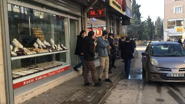 Bursa’da pompalı tüfekli kuyumcu soygunu