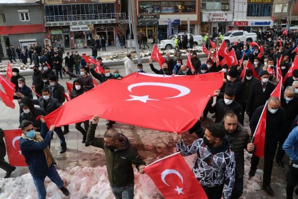 Hakkari, Gara şehitleri için tek yürek oldu