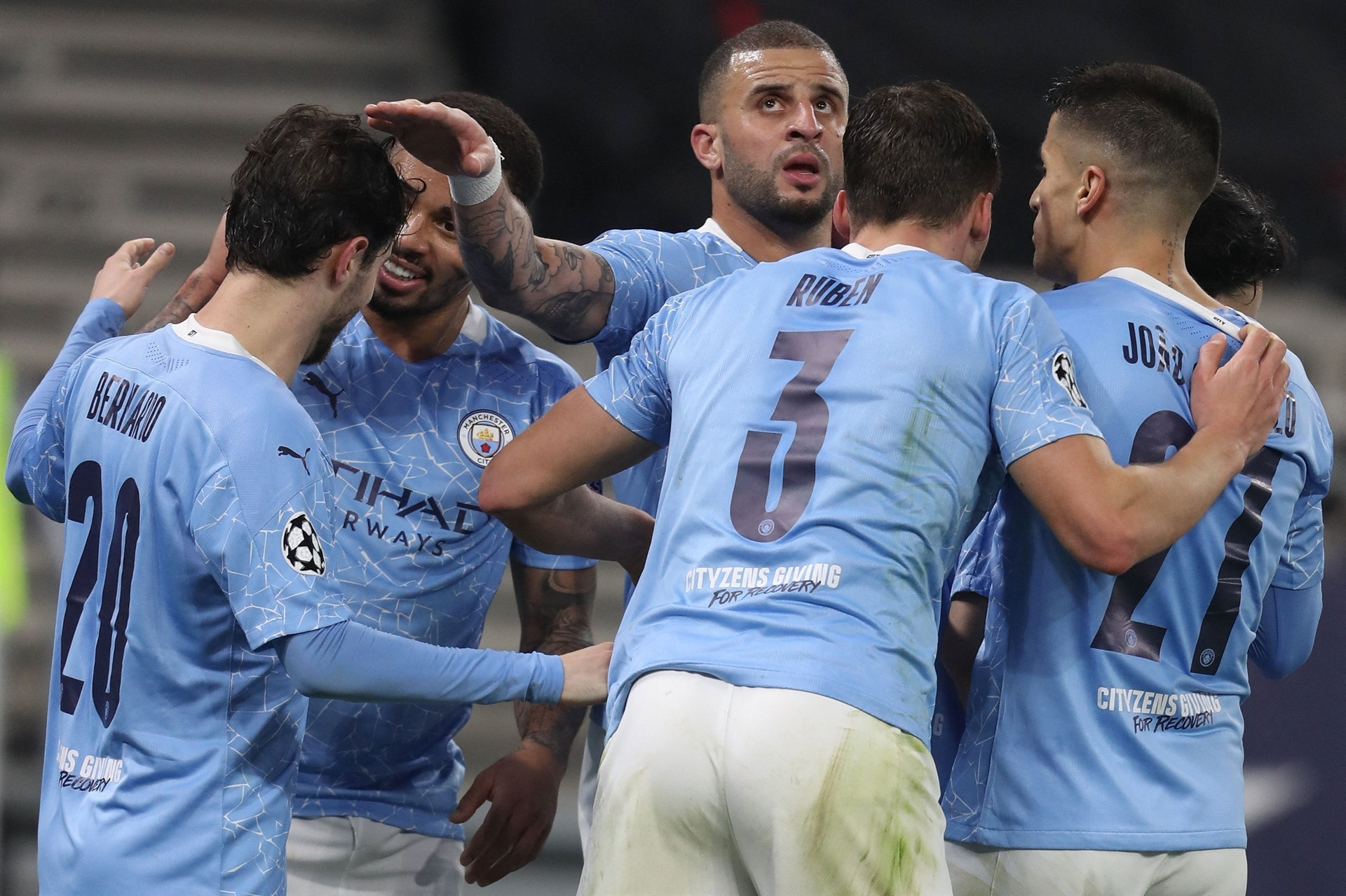 MGladbach - Manchester City maçından öne çıkan fotoğraflar