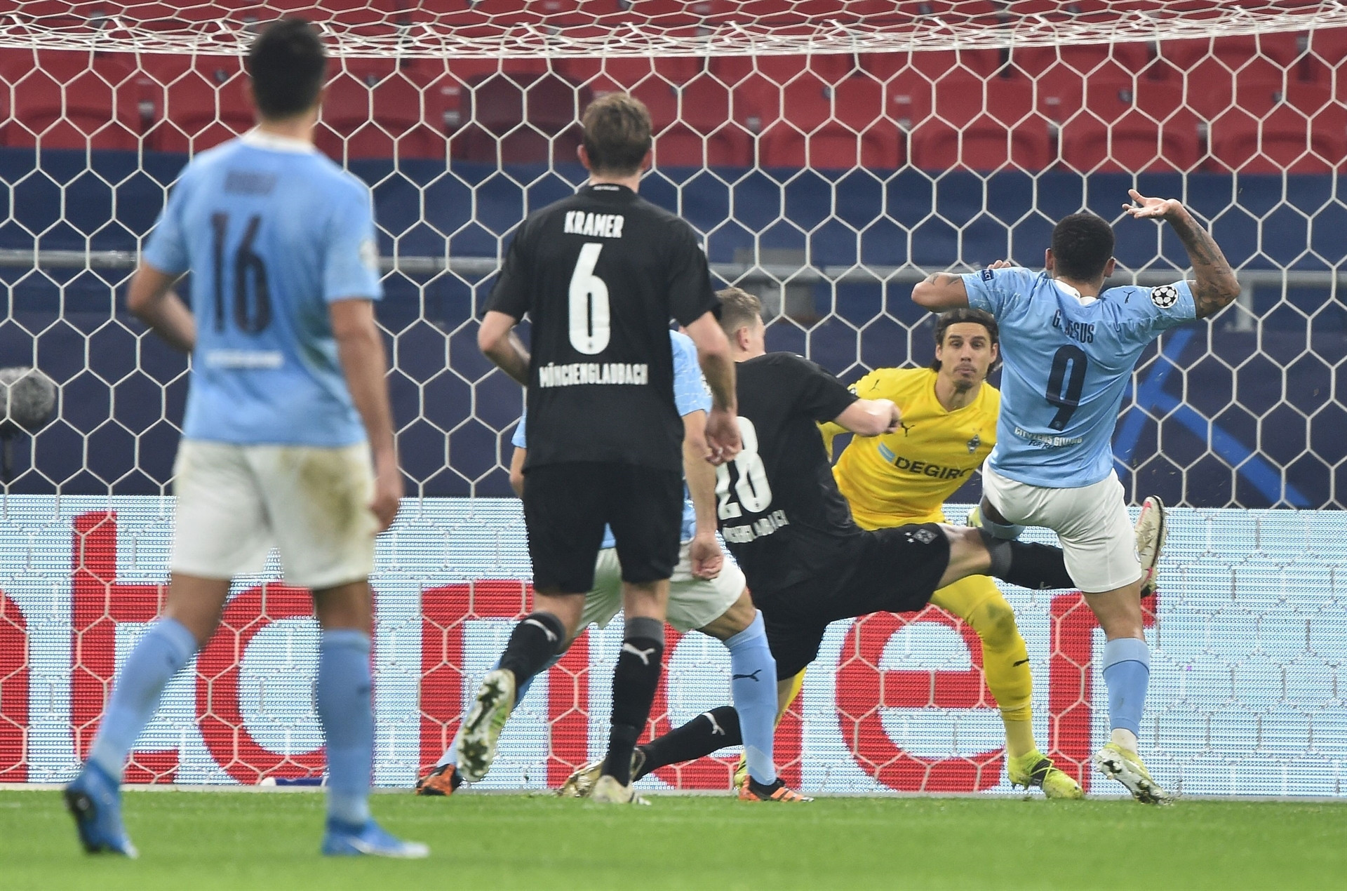 MGladbach - Manchester City maçından öne çıkan fotoğraflar