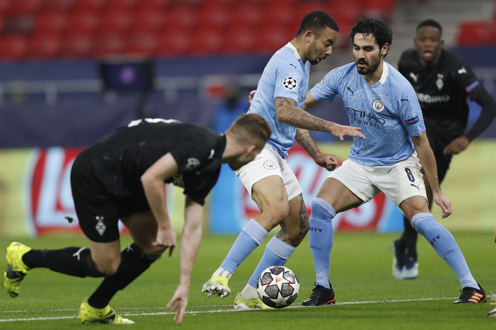 MGladbach - Manchester City maçından öne çıkan fotoğraflar