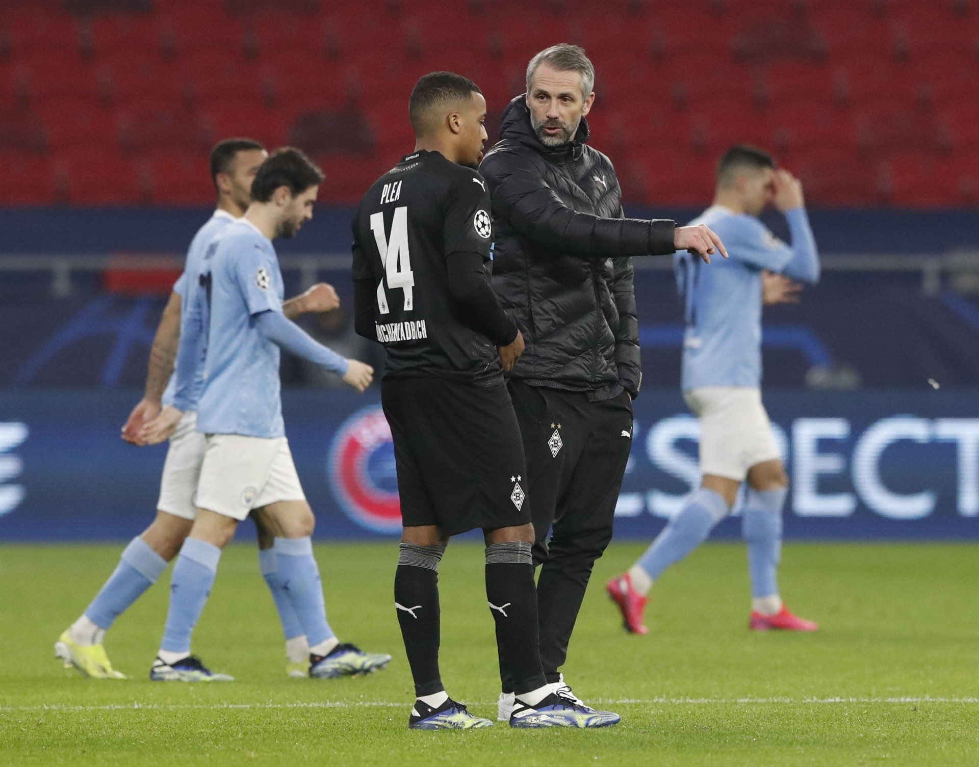 MGladbach - Manchester City maçından öne çıkan fotoğraflar