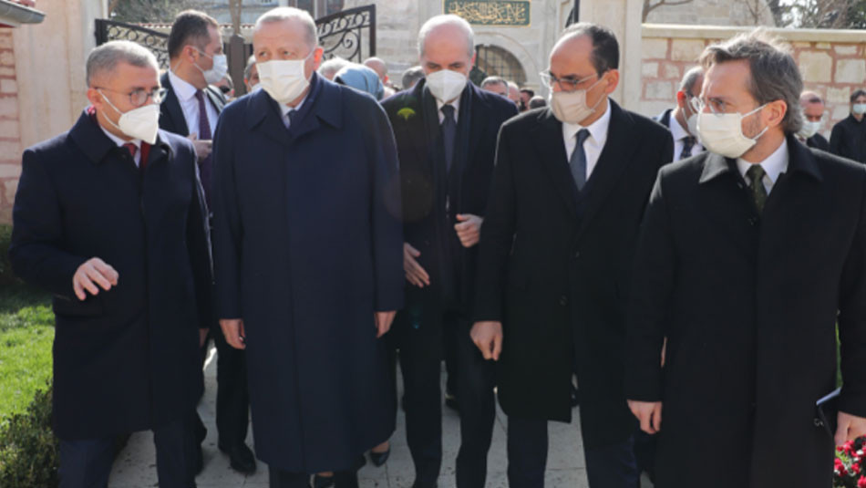 Cumhurbaşkanı Erdoğan Üsküdardaki Nevmekan Selimiyeyi ziyaret etti
