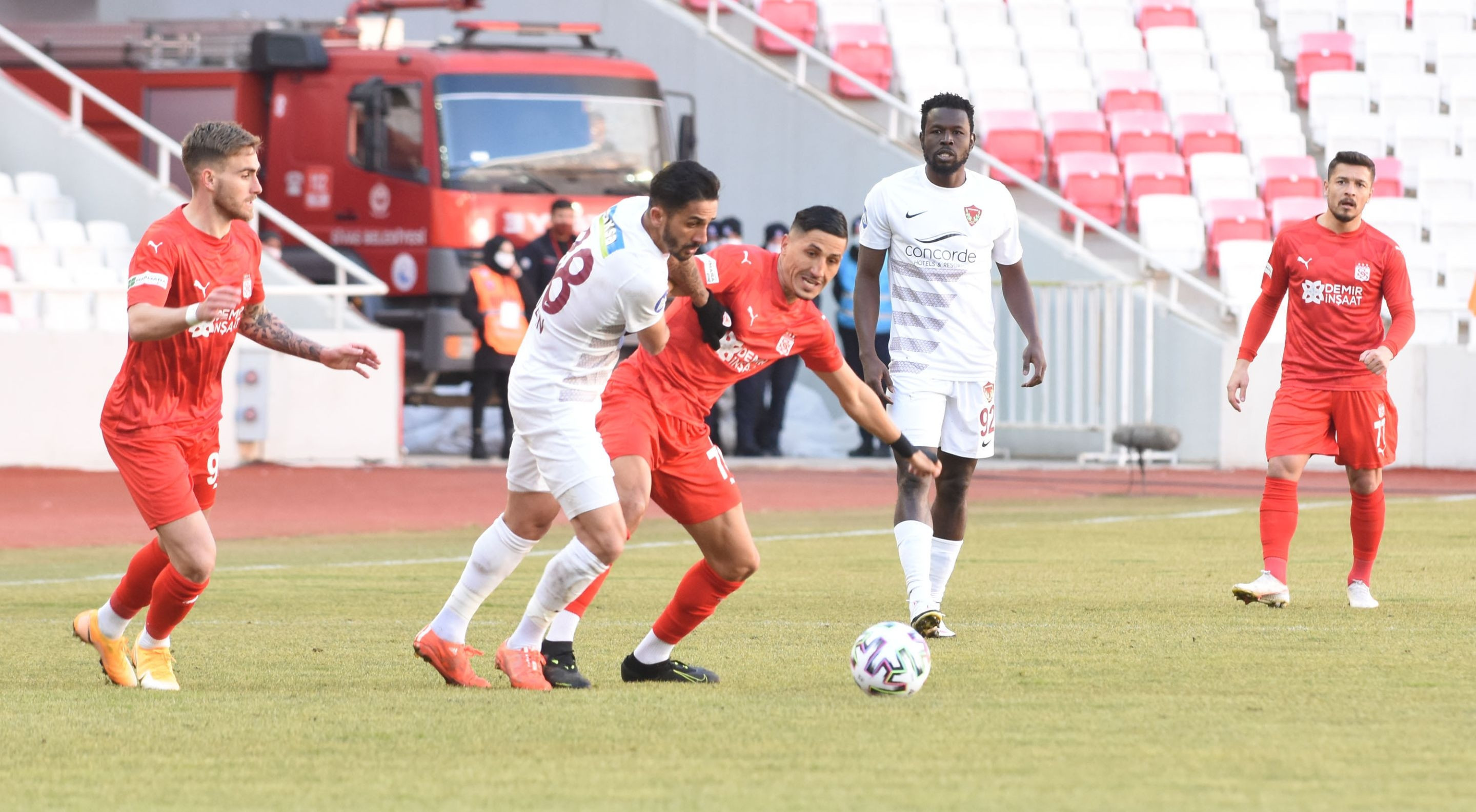 Sivasspor-Hatayspor maçından en özel fotoğraflar