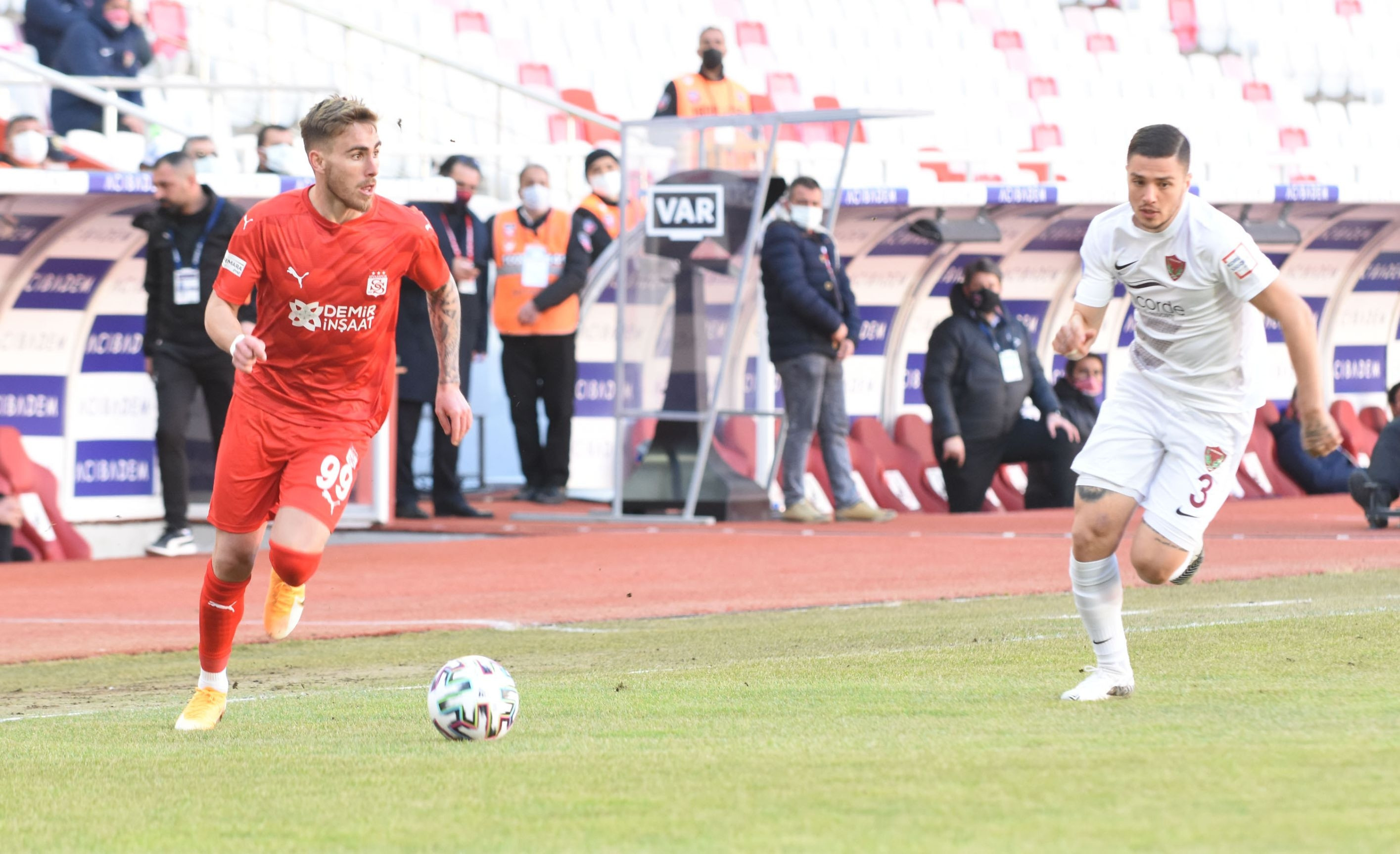Sivasspor-Hatayspor maçından en özel fotoğraflar