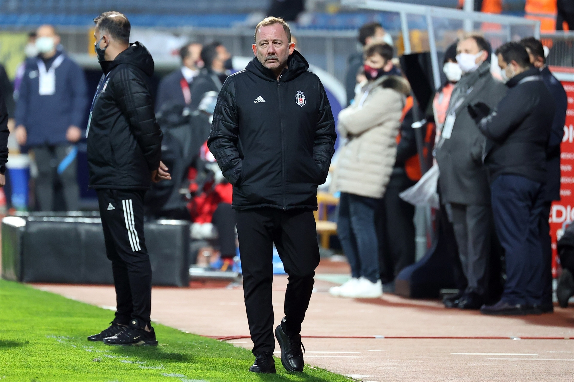 Kasımpaşa - Beşiktaş maçından öne çıkan fotoğraflar
