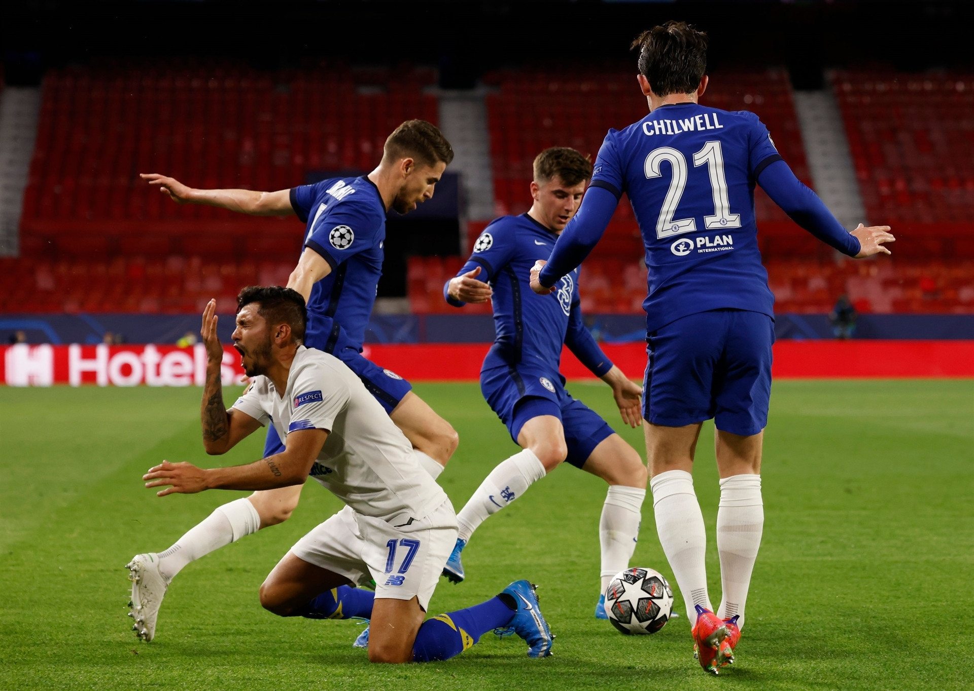 Chelsea - Porto maçından öne çıkan fotoğraflar