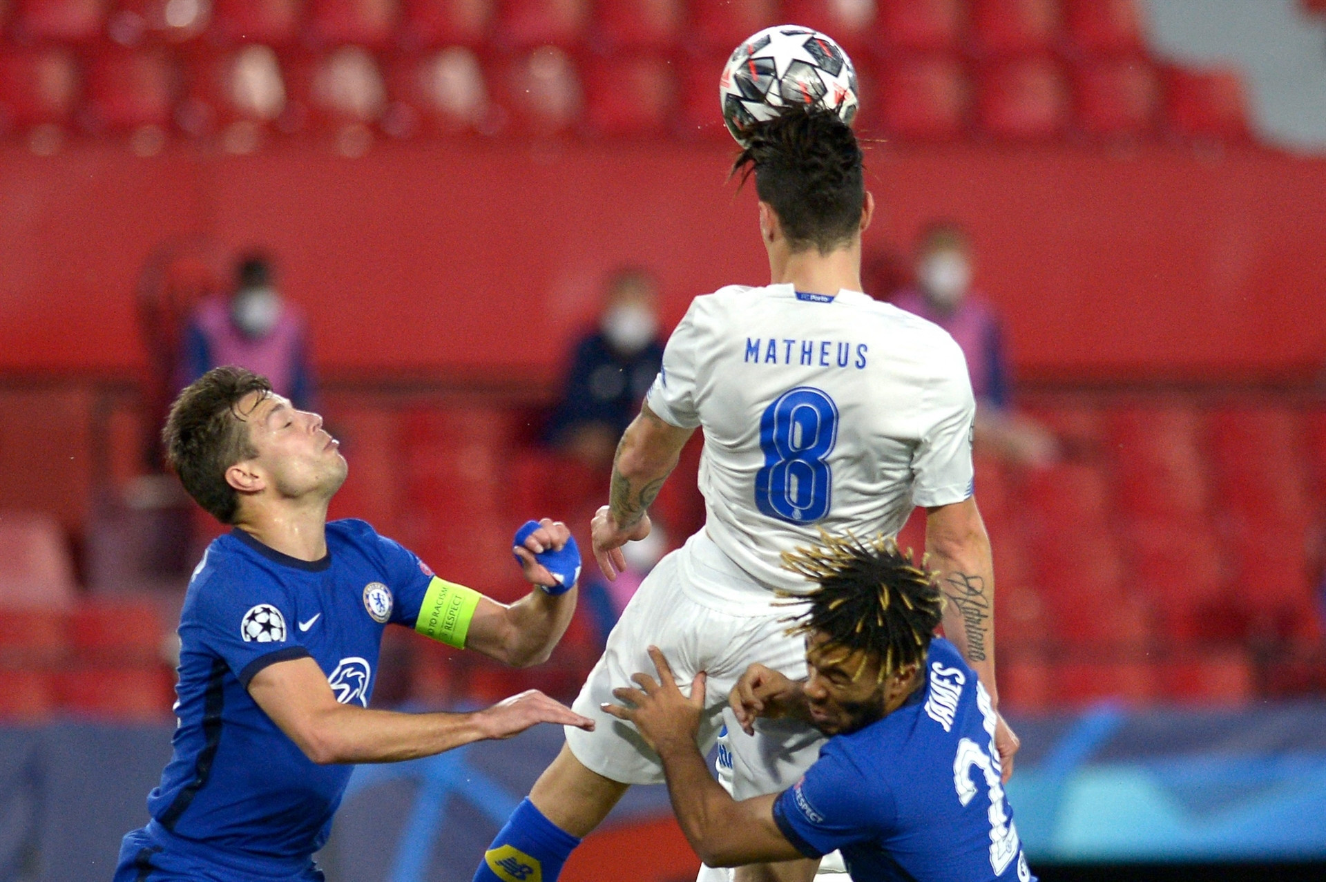 Chelsea - Porto maçından öne çıkan fotoğraflar