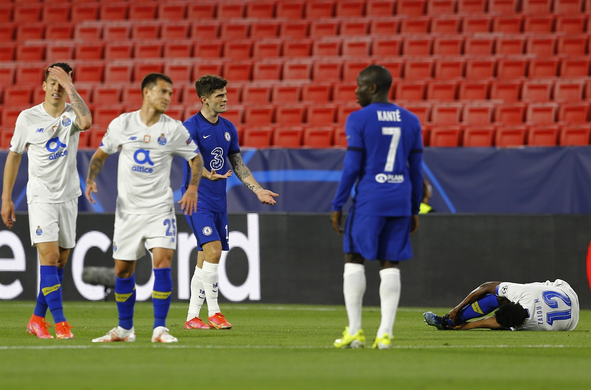 Chelsea - Porto maçından öne çıkan fotoğraflar