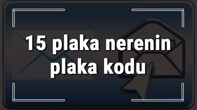 15 Nerenin Plakas