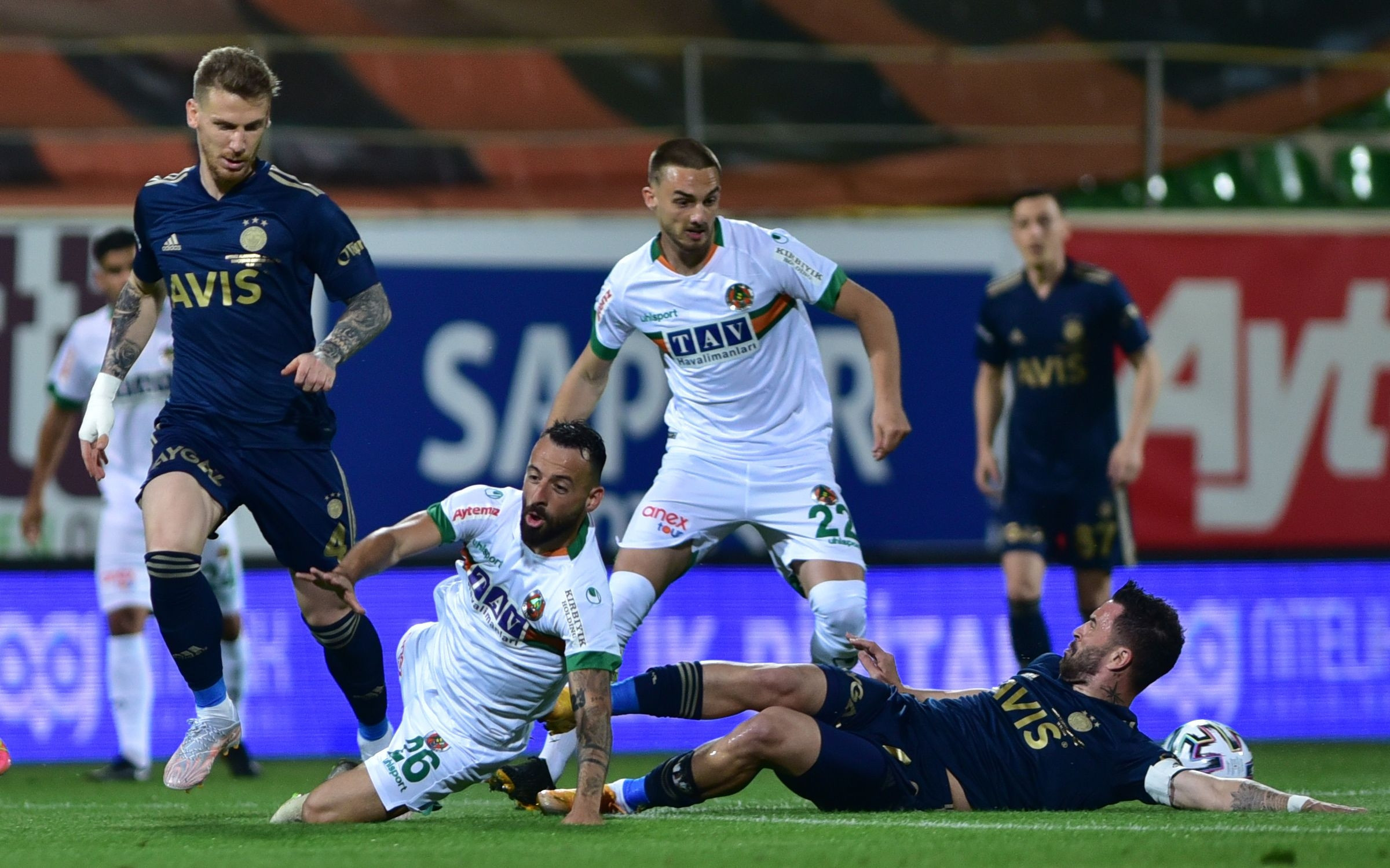 Alanyaspor - Fenerbahçe maçından fotoğraflar