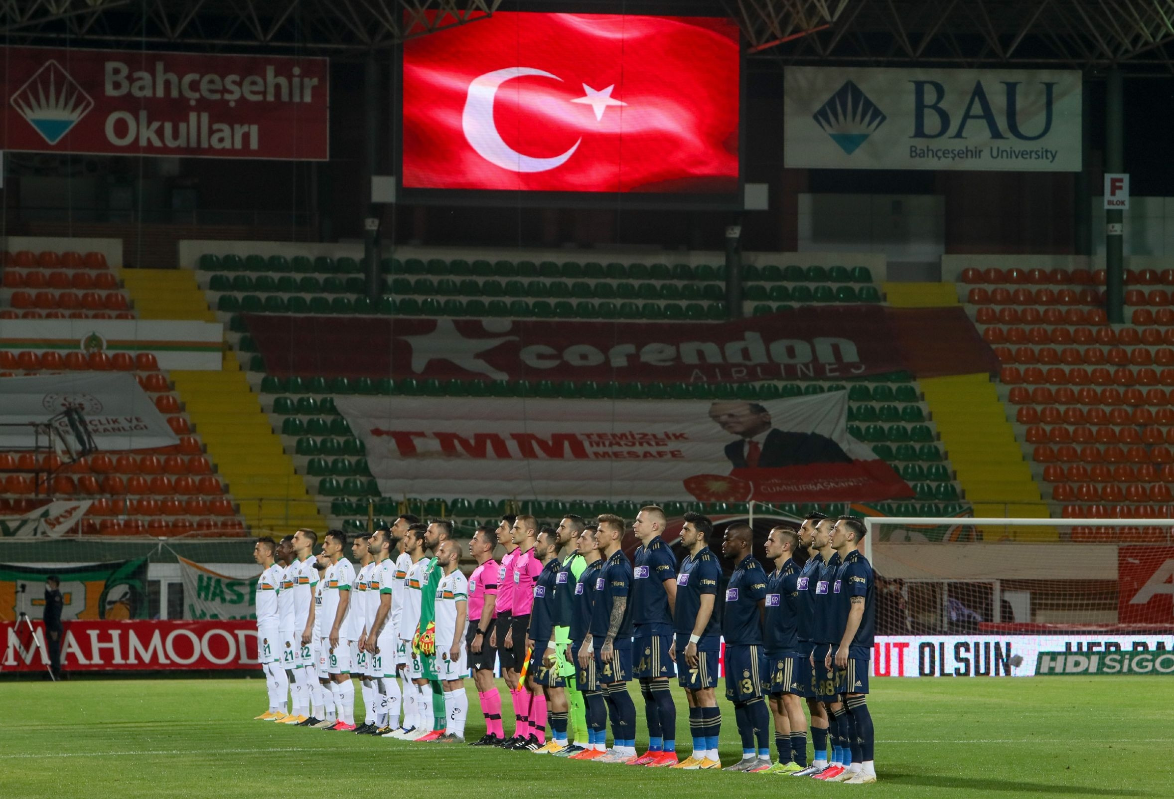 Alanyaspor - Fenerbahçe maçından fotoğraflar