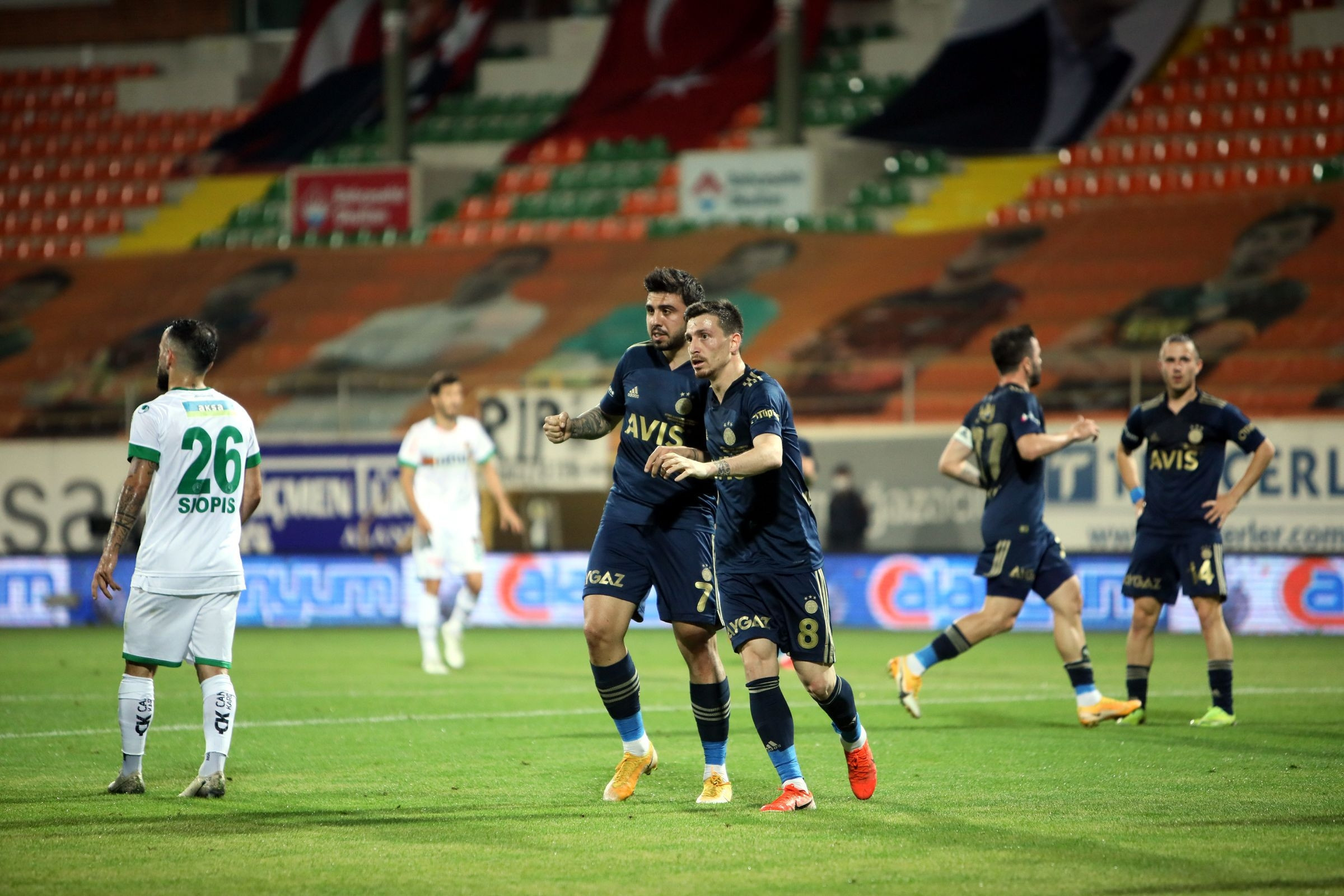 Alanyaspor - Fenerbahçe maçından fotoğraflar