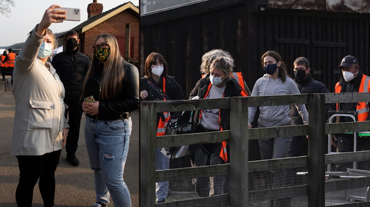 AĞAÇ DALLARININ ÇIKARDIĞI SESE KIZDI