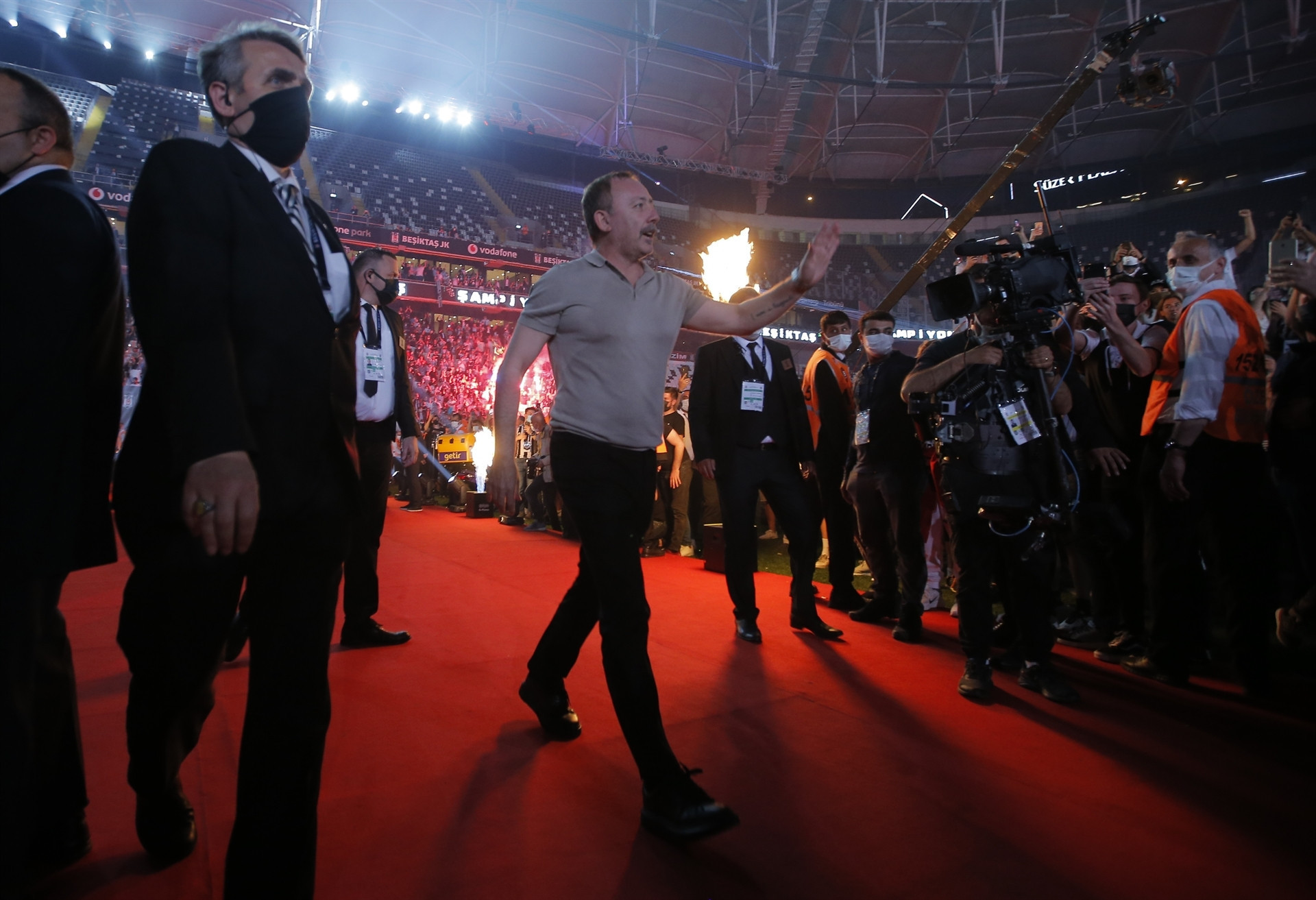 Beşiktaş kupasına kavuştu