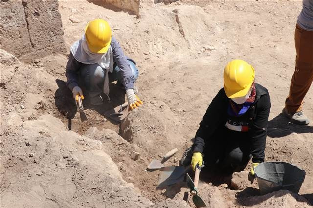 Zerzevan Kalesindeki Mithras Tapınağına bağlantılı yapılar bulundu