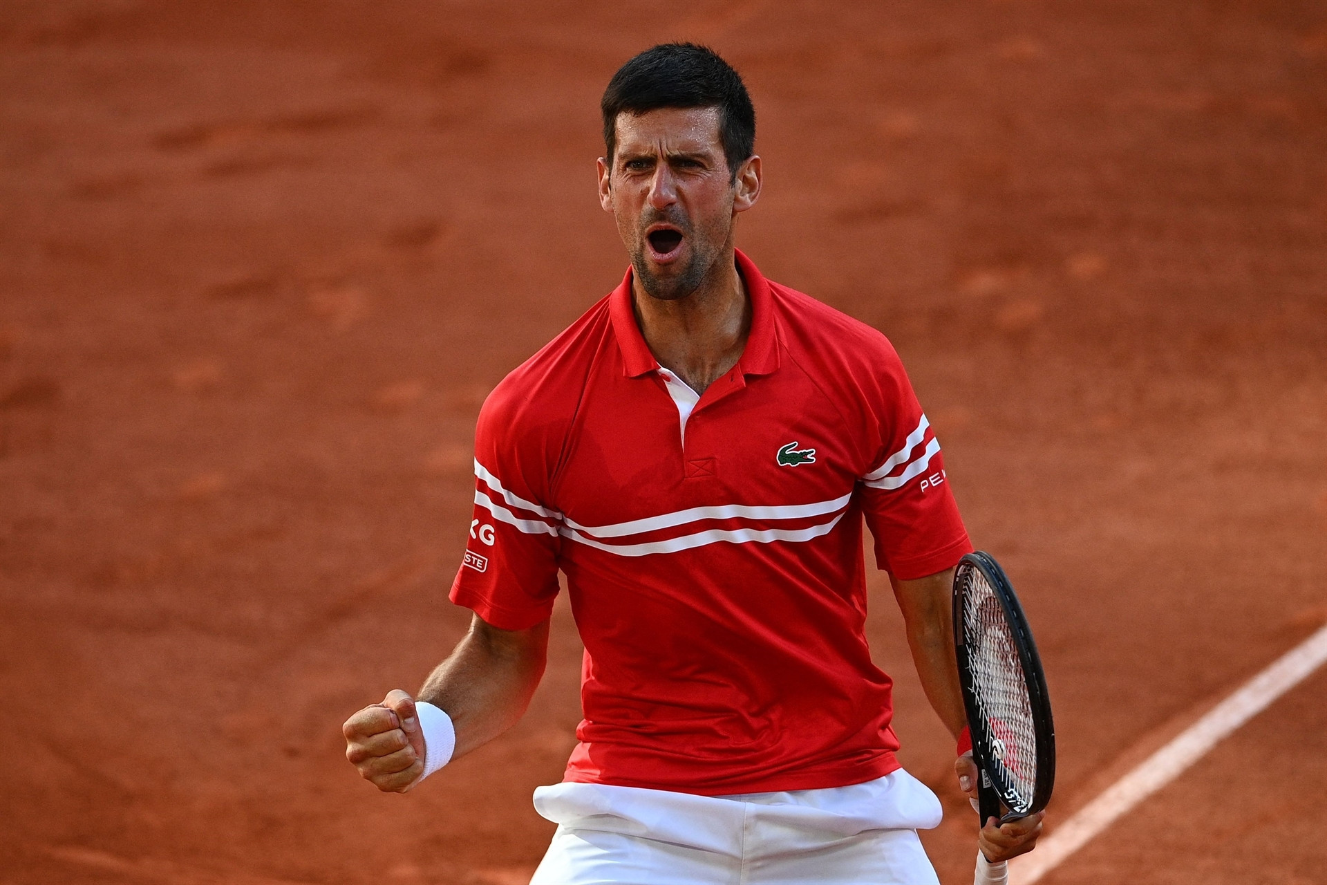 Novak Djokovic - Stefanos Tsitsipas maçından öne çıkan fotoğraflar