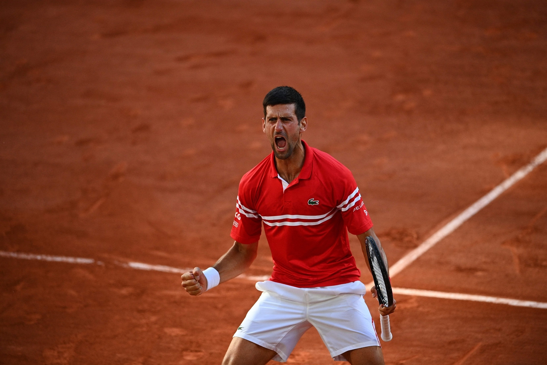 Novak Djokovic - Stefanos Tsitsipas maçından öne çıkan fotoğraflar