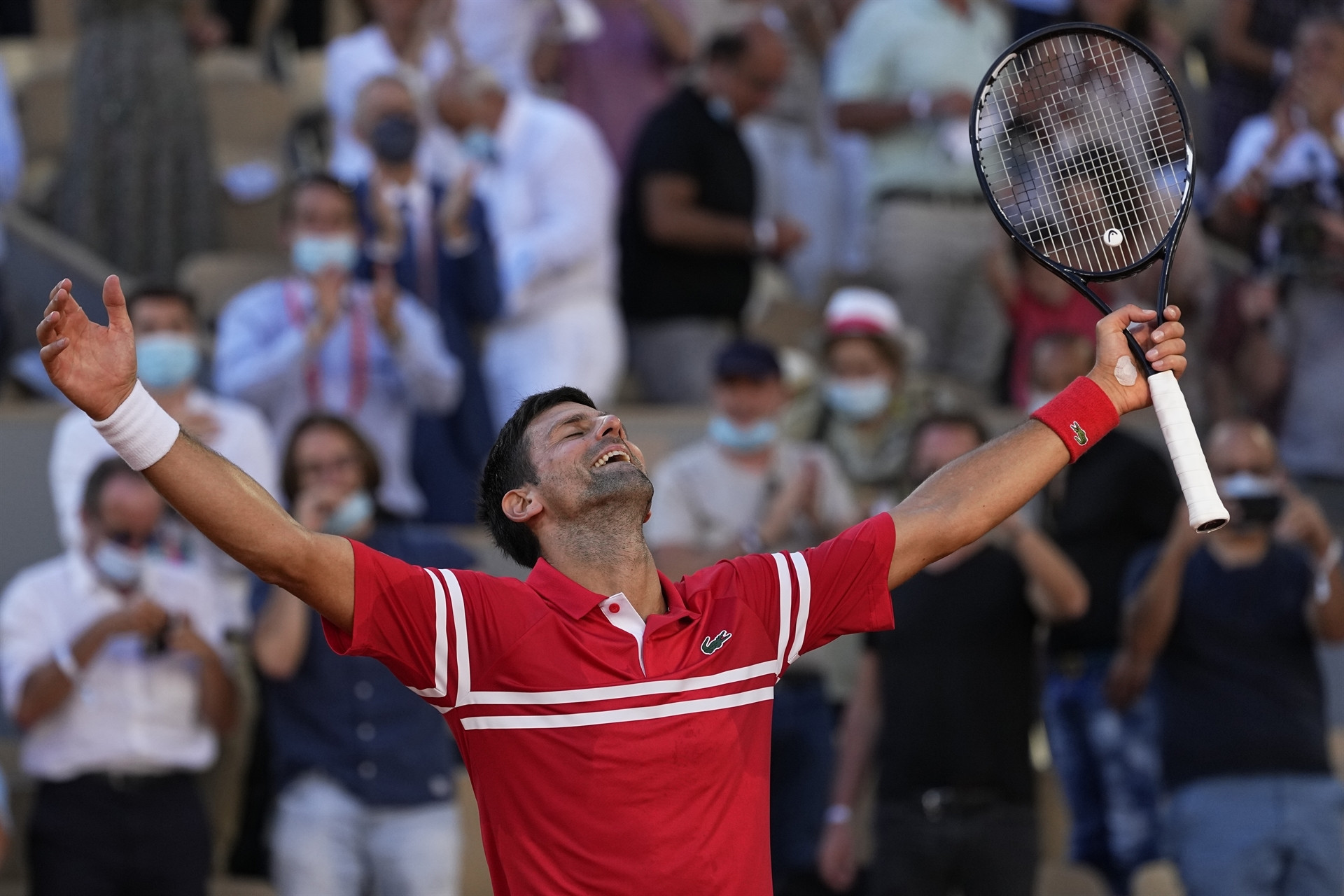Novak Djokovic - Stefanos Tsitsipas maçından öne çıkan fotoğraflar