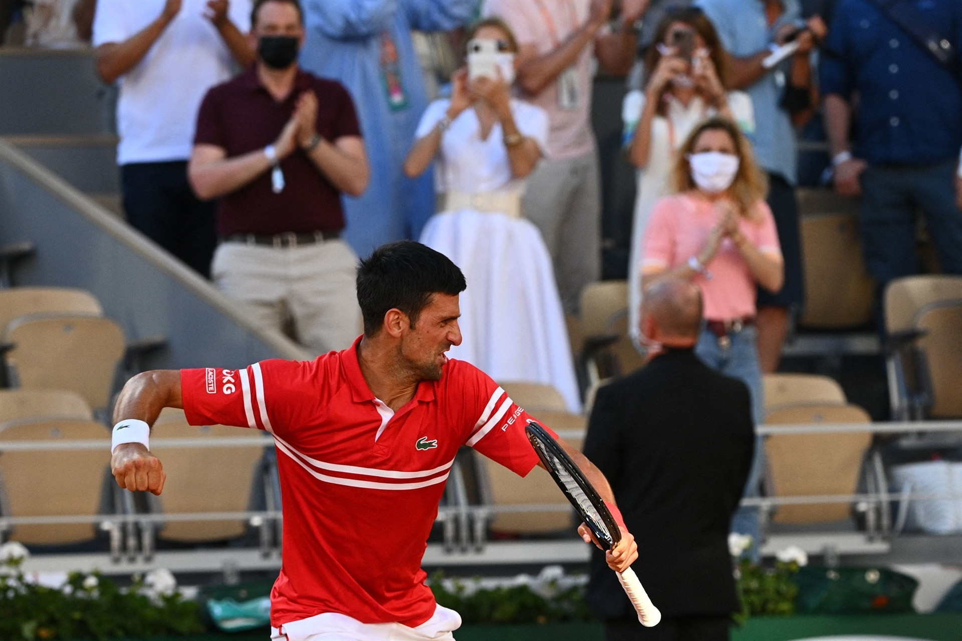 Novak Djokovic - Stefanos Tsitsipas maçından öne çıkan fotoğraflar