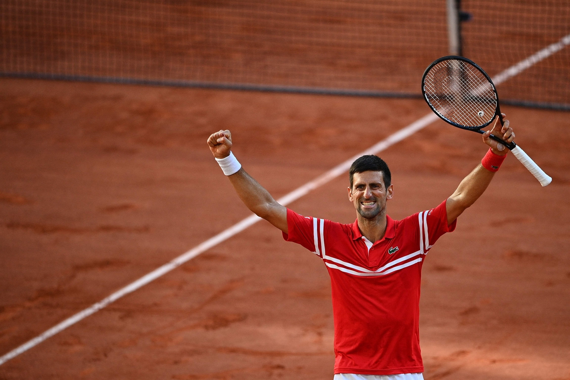 Novak Djokovic - Stefanos Tsitsipas maçından öne çıkan fotoğraflar