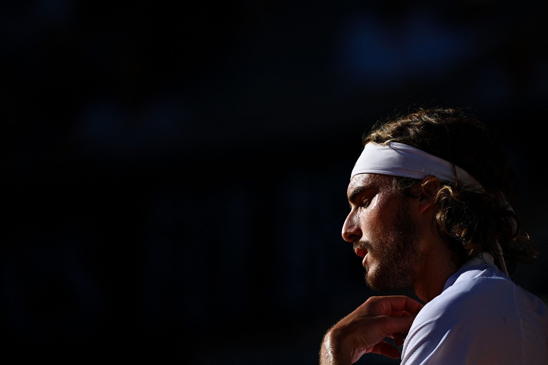 Novak Djokovic - Stefanos Tsitsipas maçından öne çıkan fotoğraflar