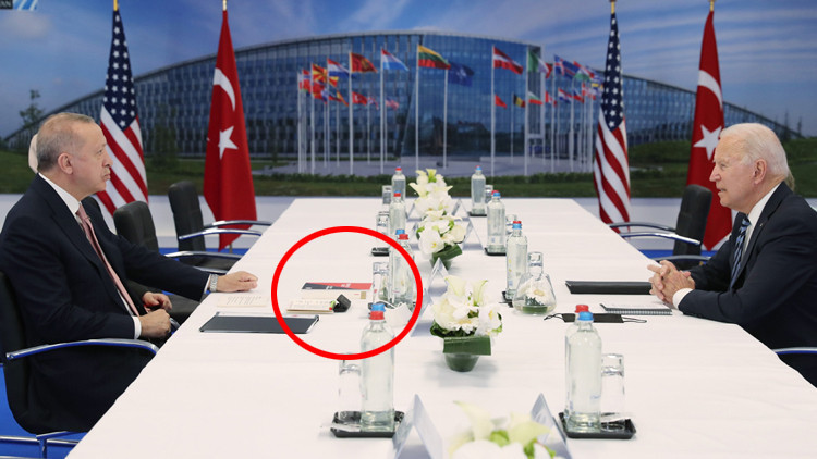 Son dakika haberler... Cumhurbaşkanı Erdoğan ile Biden görüşmesinde dikkat çeken detay.... NATO zirvesindeki gelişmeler..