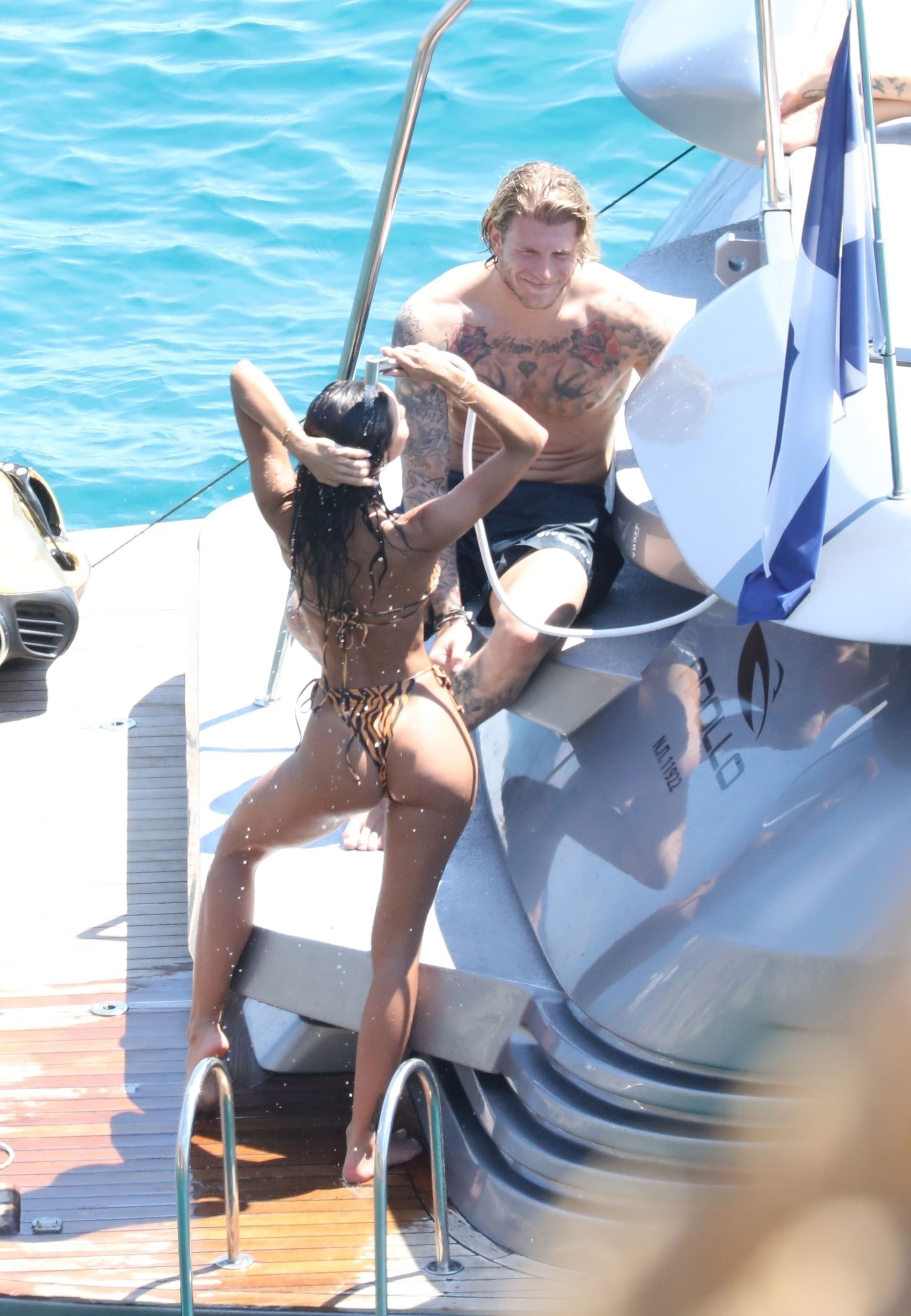 Loris Karius Mykonosta fena yakalandı Fotoğraflar sızınca açıklama yapmak zorunda kaldı