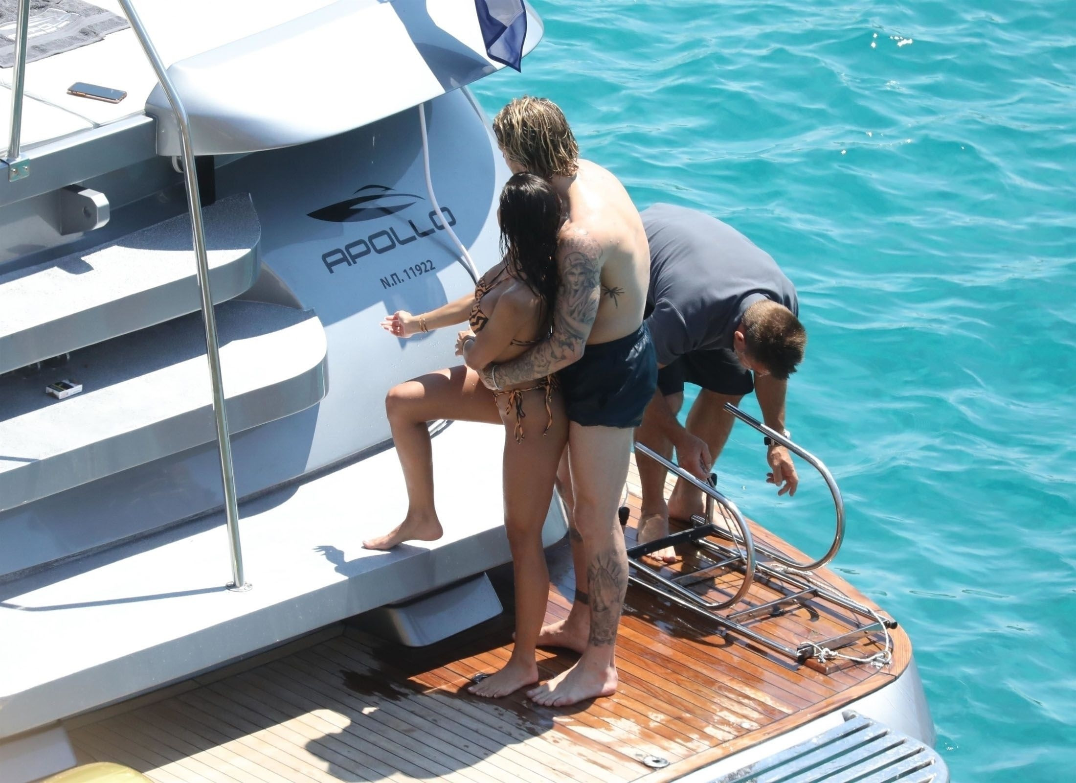 Loris Karius Mykonosta fena yakalandı Fotoğraflar sızınca açıklama yapmak zorunda kaldı
