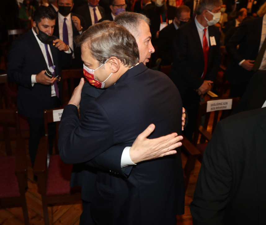 Galatasaray seçiminden çok özel kareler...