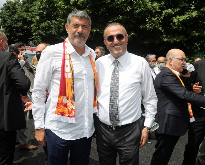 Galatasaray seçiminden çok özel kareler...