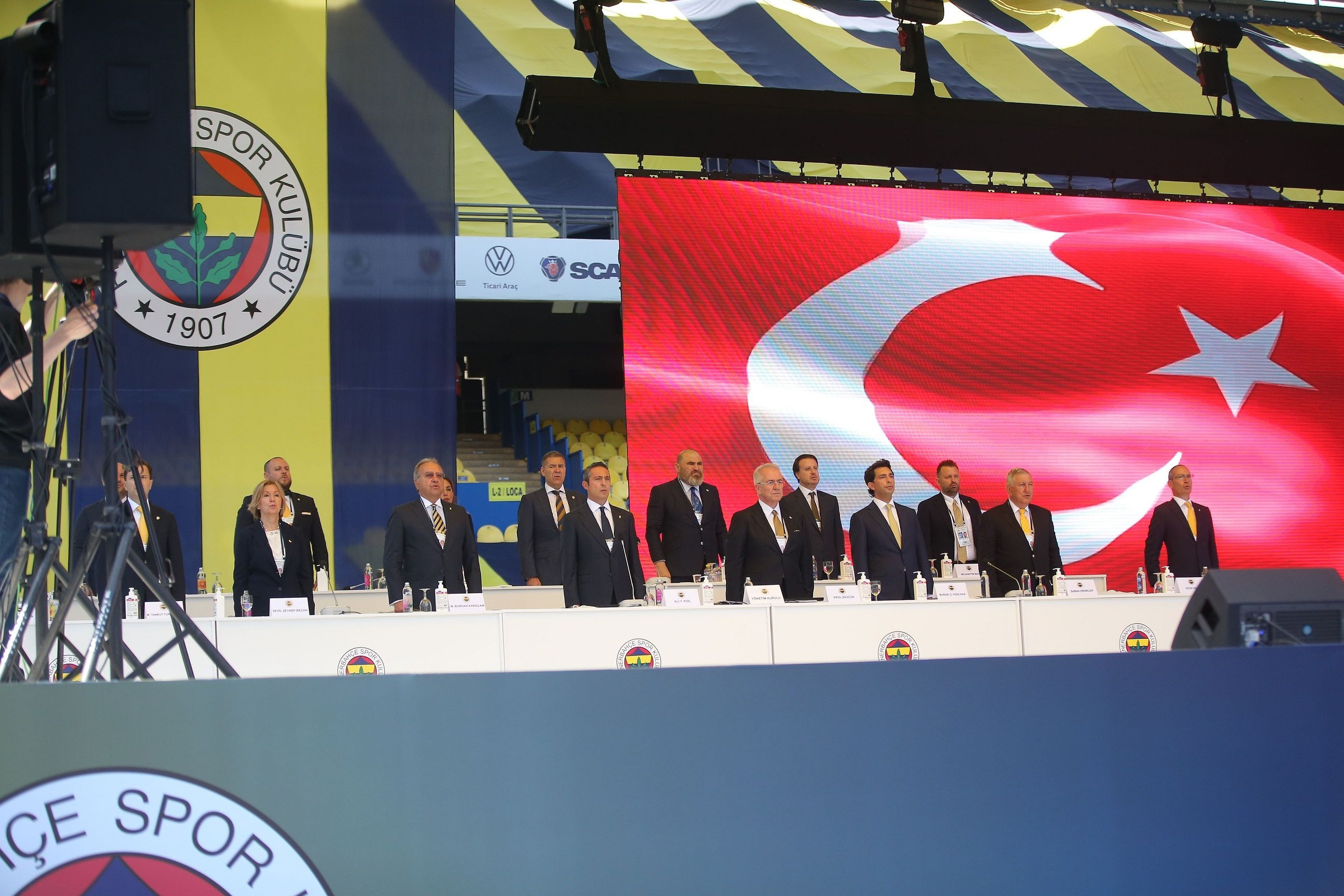Fenerbahçe kongresinden fotoğraflar