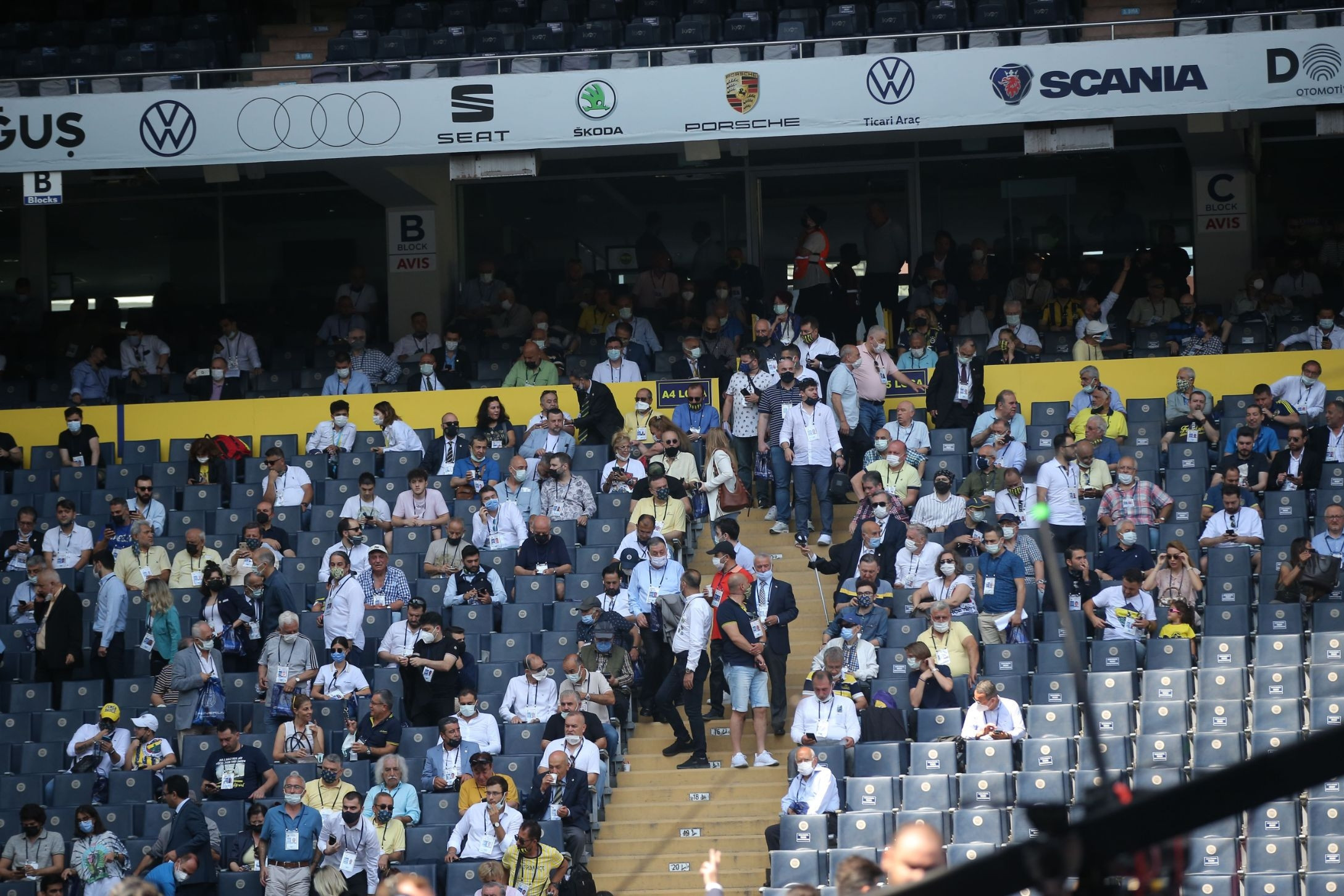 Fenerbahçe kongresinden fotoğraflar