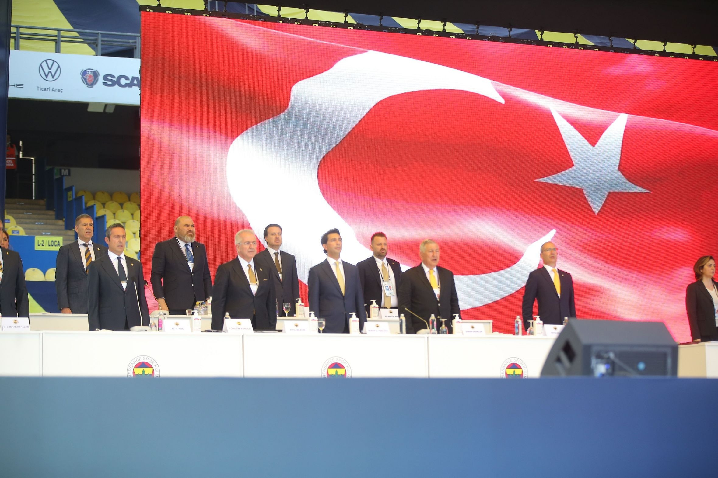 Fenerbahçe kongresinden fotoğraflar