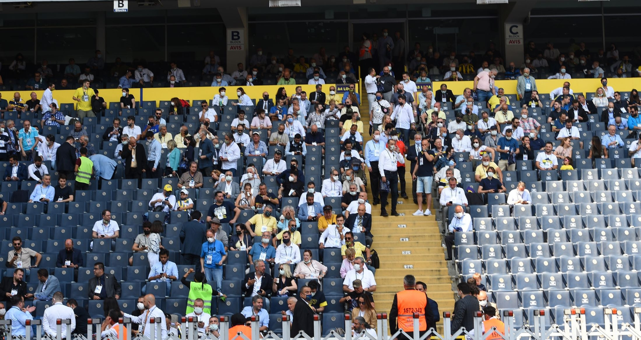 Fenerbahçe kongresinden fotoğraflar