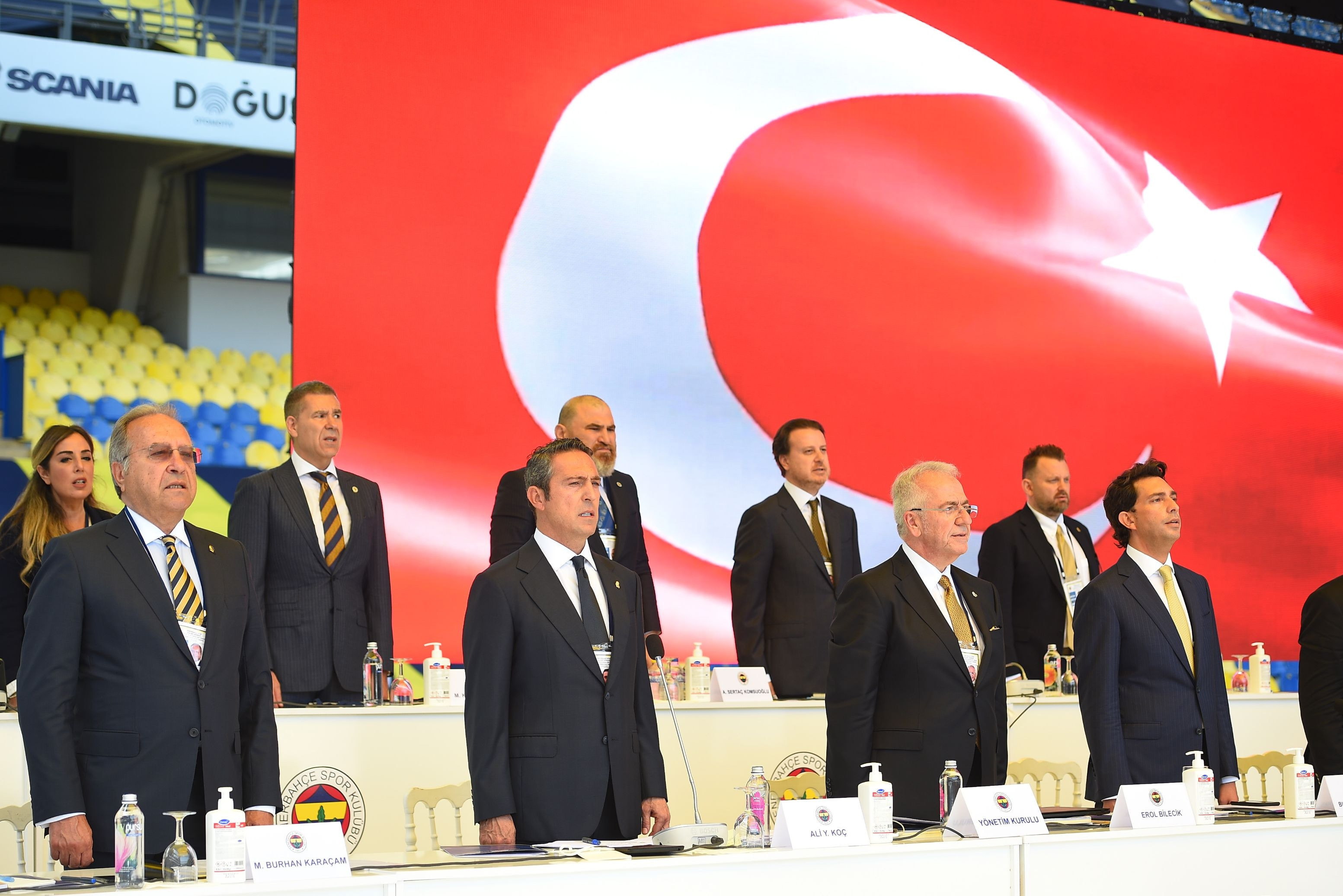 Fenerbahçe kongresinden fotoğraflar