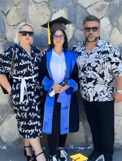 Okul da bitti staj da... Sinan Enginin kızı Elif Engin avukat oldu