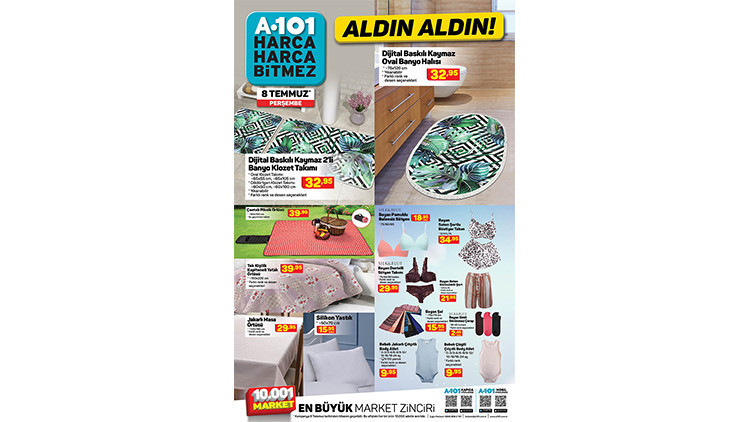 A101 aktüel ürünler kataloğu 8 Temmuz 2021 İşte, A101 haftanın indirimli ürünleri